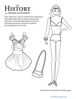 Paper Doll Girl: 1980s