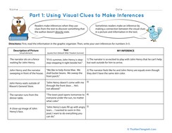 Part 1: Using Visual Clues to Make Inferences