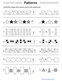 Geometric Patterns: What Comes Next?