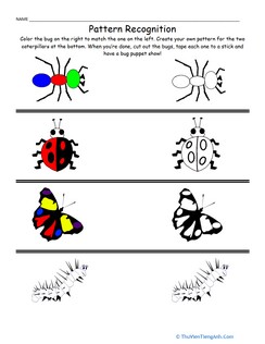 Patterns and Colors: Bugs!