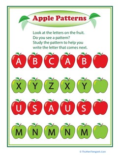 Patterning: Apples