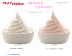 Play Food: Frozen Yogurt!