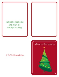 Print Your Own Christmas Cards!