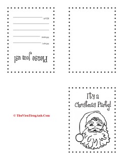 Printable Christmas Invitations