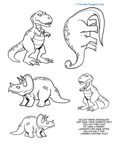 Printable Dinosaurs