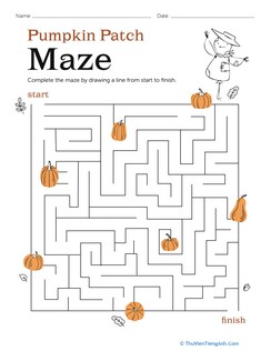 Autumn Maze