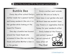 Bumble Bee: Punctuate the Story