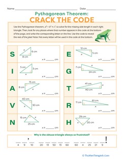 Pythagorean Theorem: Crack the Code
