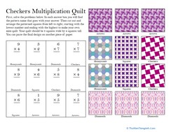 Make a Quilt: Multiplication #3