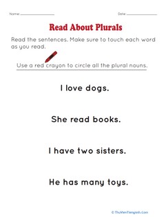 Read About Plurals