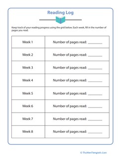 Reading Log