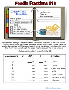 Recipe Fractions #10