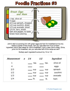 Recipe Fractions #3