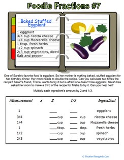 Recipe Fractions #7