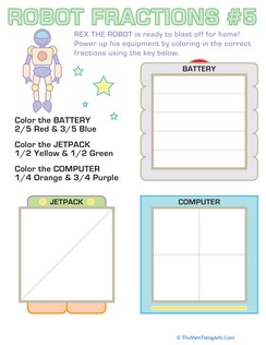 Robot Fractions 5