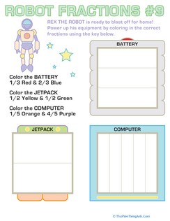 Robot Fractions 9