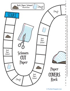 Rock Paper Scissors: A Board Game