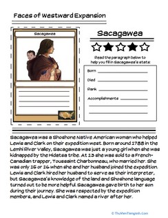 Sacagawea Trading Card
