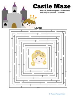 Save the Princess Maze