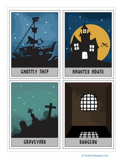 Scary Story Cards