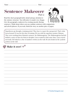 Sentence Makeover Part 2