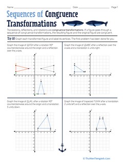 Sequences of Congruence Transformations