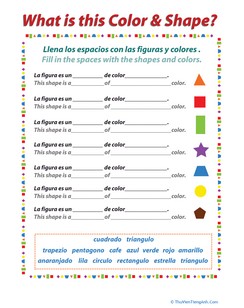 Colors and Shapes in Spanish