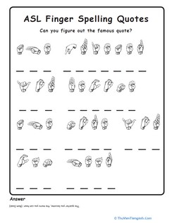 Sign Language Practice