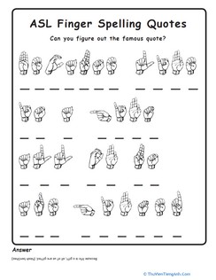 Sign Language Alphabet Practice