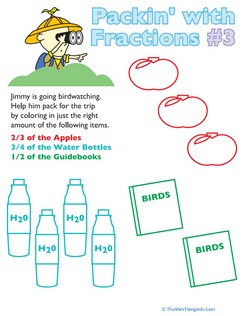 Picture Fractions #3