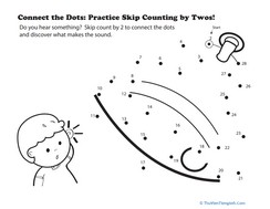 Connect the Dots: Practice Skip Counting by Twos