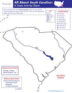 South Carolina Geography