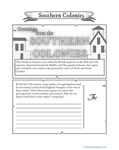 Southern Colonies