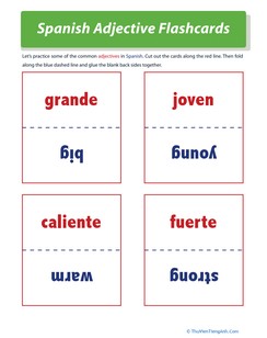Spanish Adjectives
