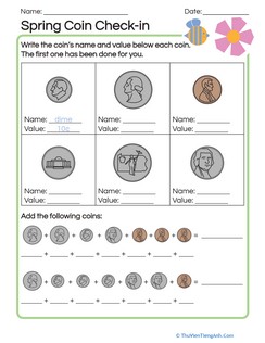 Spring Coin Check-in