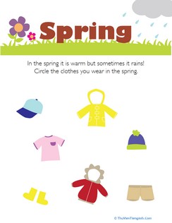 What Do You Wear in the Spring?