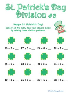 St. Patrick’s Day Division #3