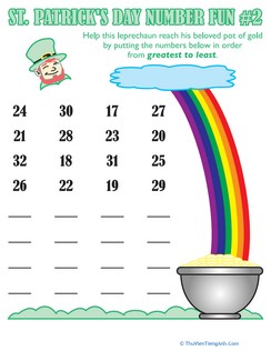 St. Patrick’s Day Number Fun #2