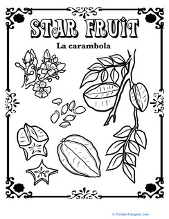Starfruit in Spanish