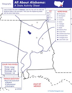 Alabama Geography