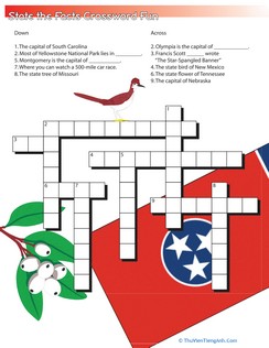 State the Facts Crossword #4
