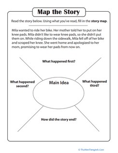 Story Comprehension: Create a Story Map