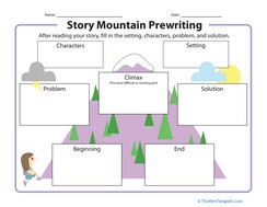 Story Mountain Prewriting
