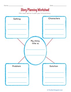 Story Planning Worksheet