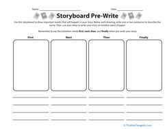 Storyboard Pre-Write