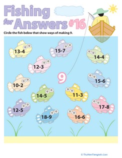 Fish For Answers: Subtraction