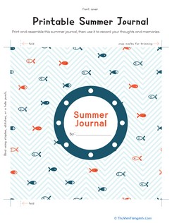 Printable Summer Journal