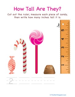 How Tall Are They: Candy!