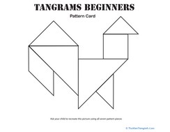 Easy Tangrams Puzzle #9