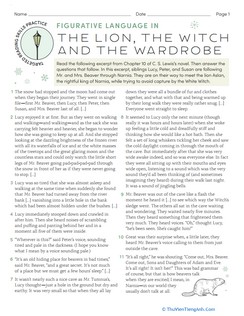 Targeted Reading Skills Practice: Figurative Language in The Lion, the Witch and the Wardrobe